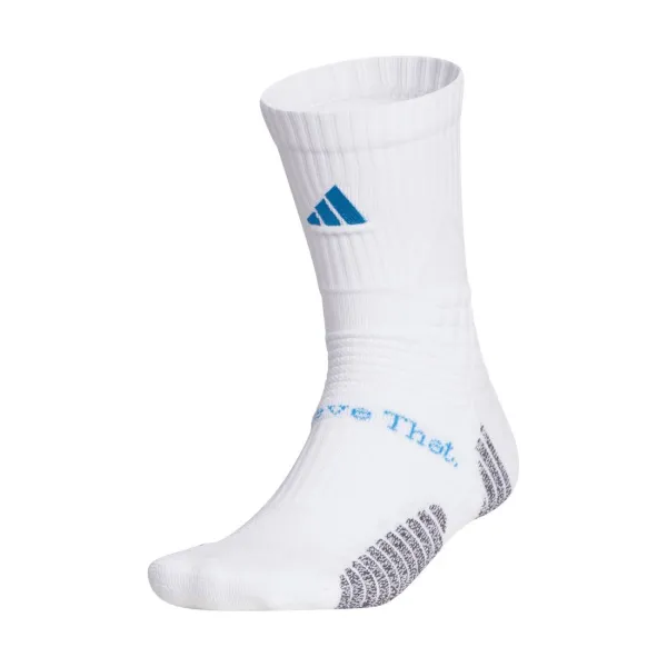 Calcetines de baloncesto Adidas Anthony Edwards blancos
