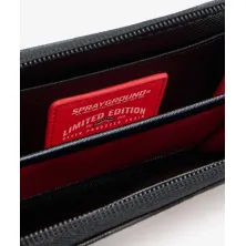 Sprayground Scribble Shark wallet interior