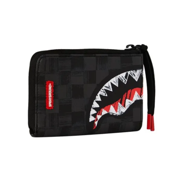 Cartera Sprayground Scribble Shark wallet