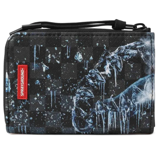 Sprayground Fire & Ice Shark Wallet