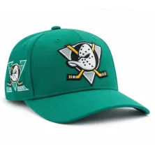 Gorra curva Mighty Ducks Wool Pro Strapback verde 2