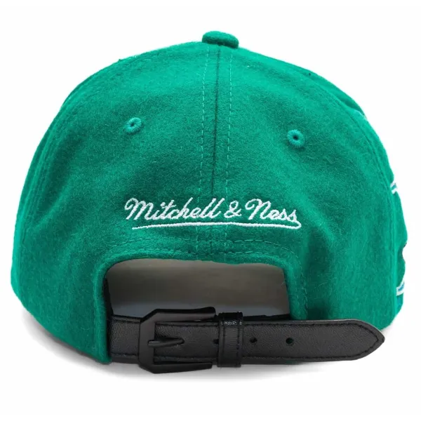 Gorra curva Mighty Ducks Wool Pro Strapback verde 4