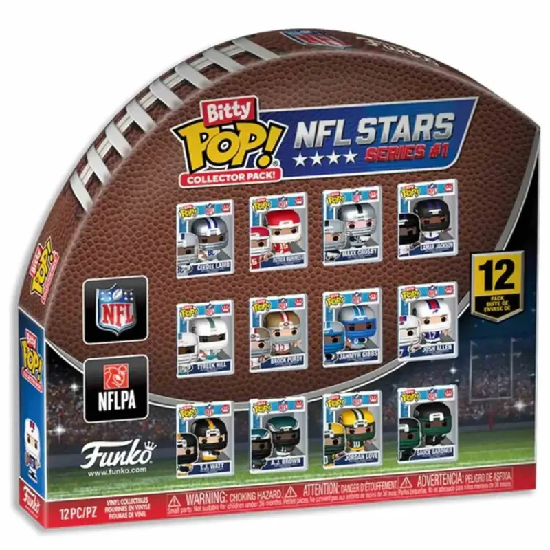 Caja Funko Bitty Pop NFL Stars Series 1