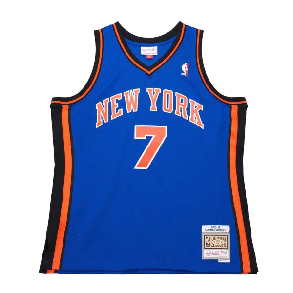 Camiseta Carmelo Anthony Knicks swingman azul