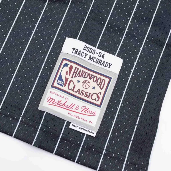 Camiseta Tracy Mcgrady negra swingman detalle 2