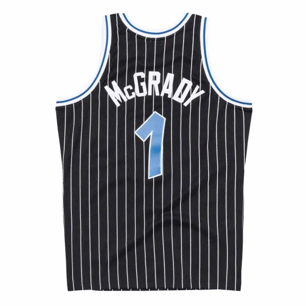 Camiseta Tracy Mcgrady negra swingman trasera