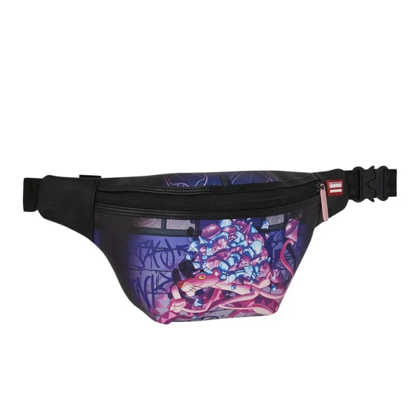 Crossbody Sprayground Pink Panther Diamond Heist lateral Crossbody Sprayground Pink Panther Diamond Heist lateral