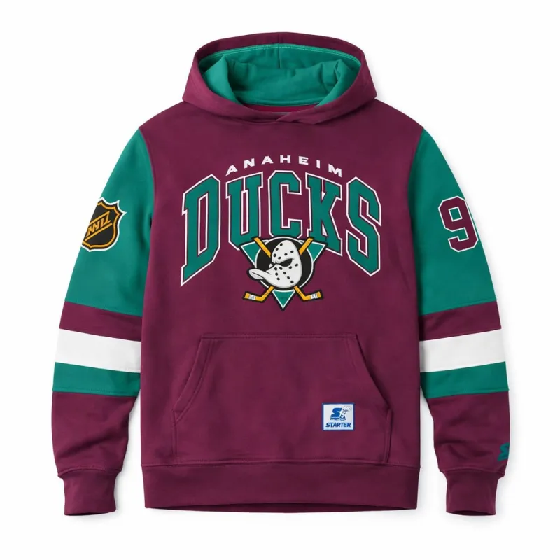 Sudadera Starter Anaheim Ducks Starter NHL frontal