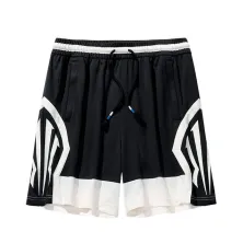 Short Anta KAI Knit Game negro y blanco