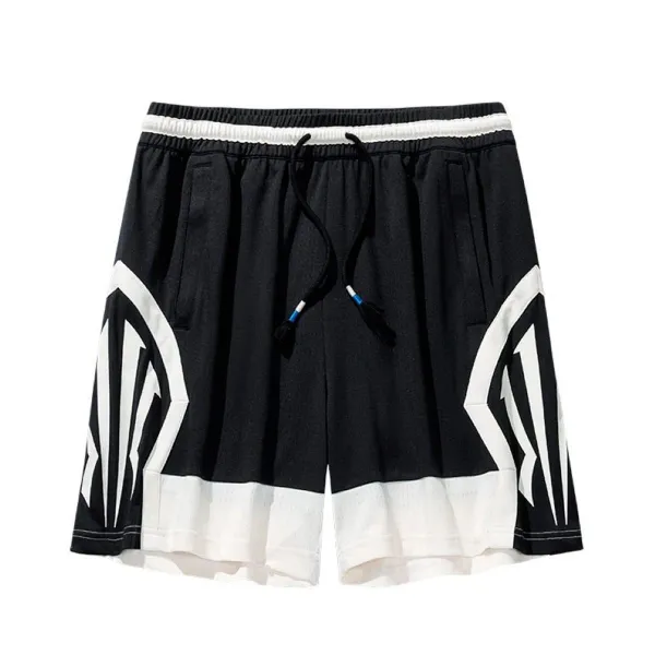 Short Anta KAI Knit Game negro y blanco Short Anta KAI Knit Game negro y blanco