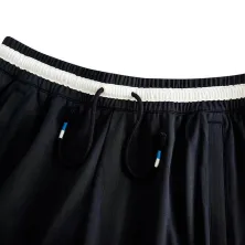 Short Anta KAI Knit Game negro y blanco detalle 2 Short Anta KAI Knit Game negro y blanco detalle 2