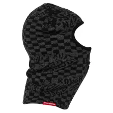 Balaclava Sprayground Knit black warp lateral