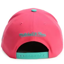 Gorra curva Spurs NBA Team Script 2 Snapback rosa ajustable