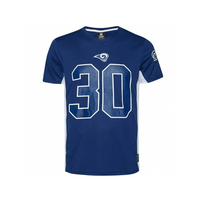 Camiseta Todd Gurley II Los Angeles Rams azul