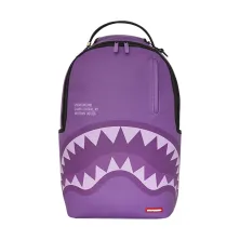 Sprayground Purple Shark Central - Mochila escolar