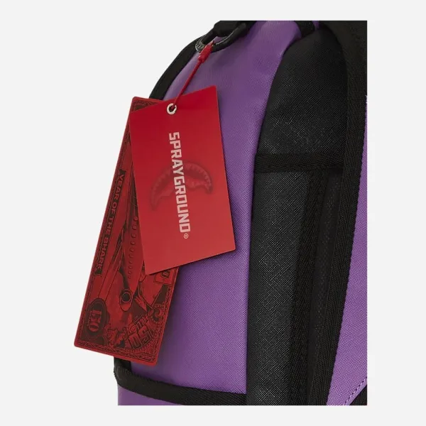 Sprayground Purple Shark Central - Mochila instituto brida Sprayground Purple Shark Central - Mochila instituto brida