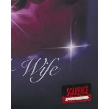 Sprayground MOB Wife Scarface - Edición limitada foto chapa