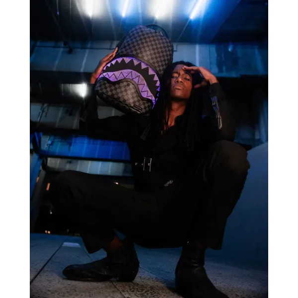 Mochila Sprayground Checkered Fiber Optic modelo