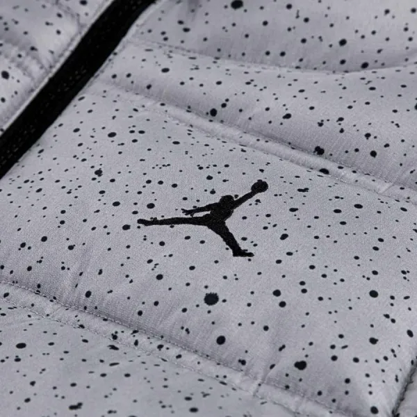 Chaqueta con Capucha Jordan Fer Puffer Junior Grey Cement