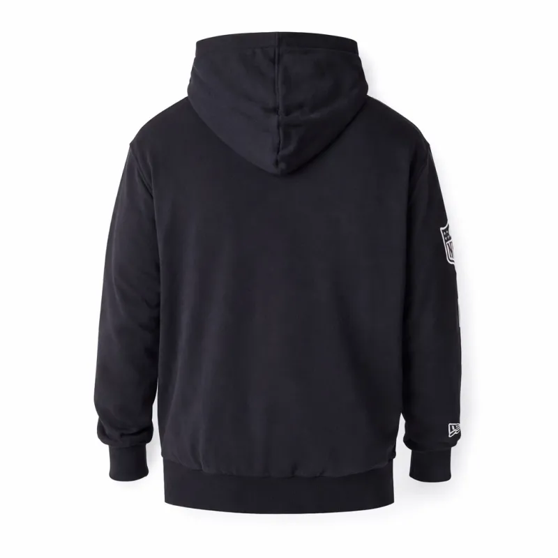 Sudadera Las Vegas Raider New Era negra trasera