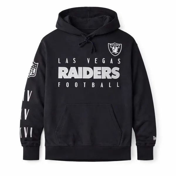 Sudadera Las Vegas Raider New Era negra