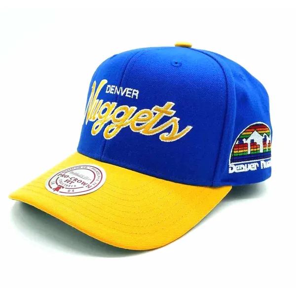 Gorra curva Denver Nuggets NBA Team Script 2
