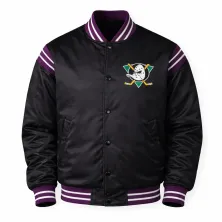 Chaqueta Mighty Ducks Starter NHL Varsity Jacket negra