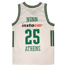 Camiseta Kendrick Nunn Panathinaikos Baloncesto Euroliga Oficial Adidas blanca