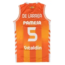 Camiseta Sergio de Larrea Valencia Basket ACB Primera Equipacion 2026 Hummel