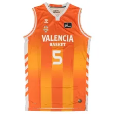 Camiseta Sergio de Larrea Valencia Basket ACB Primera Equipacion 2026 Hummel
