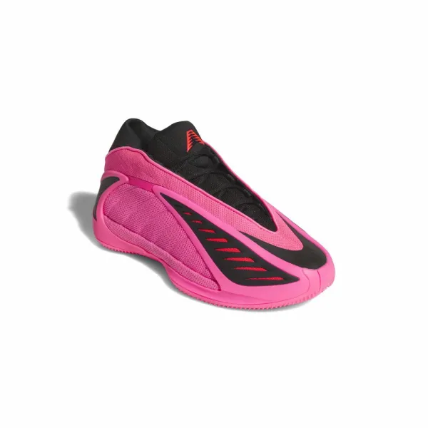 Zapatillas Adidas Anthony Edwards 2 rosas San Valentin lateral exterior