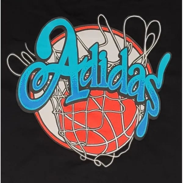 Camiseta Adidas Nothing but Net en Negro