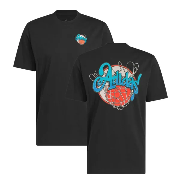 Camiseta Adidas Nothing but Net en Negro