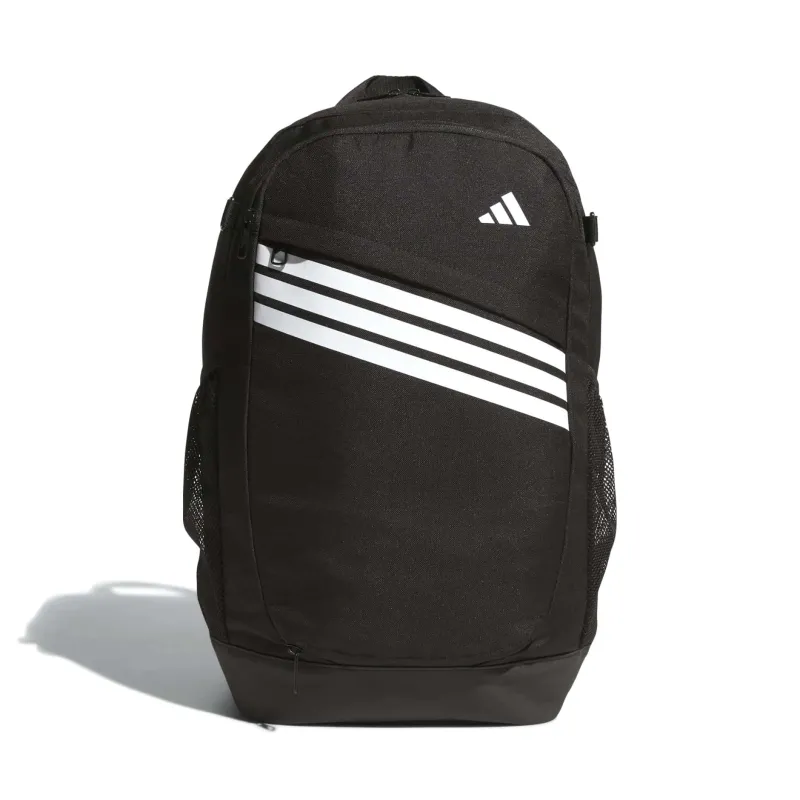 Mochila Adidas basketball backpack 2.0 negra frontal