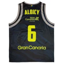 Camiseta Andrew Albicy Gran Canaria azul trasera