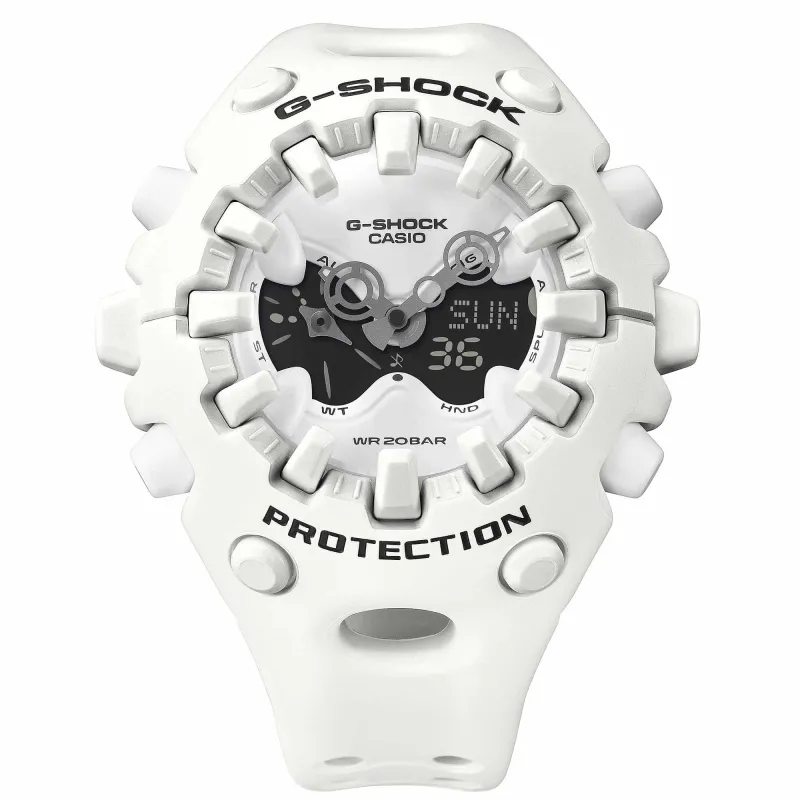 Casio G-Shock GA-V01-7AER blanco foto frontal
