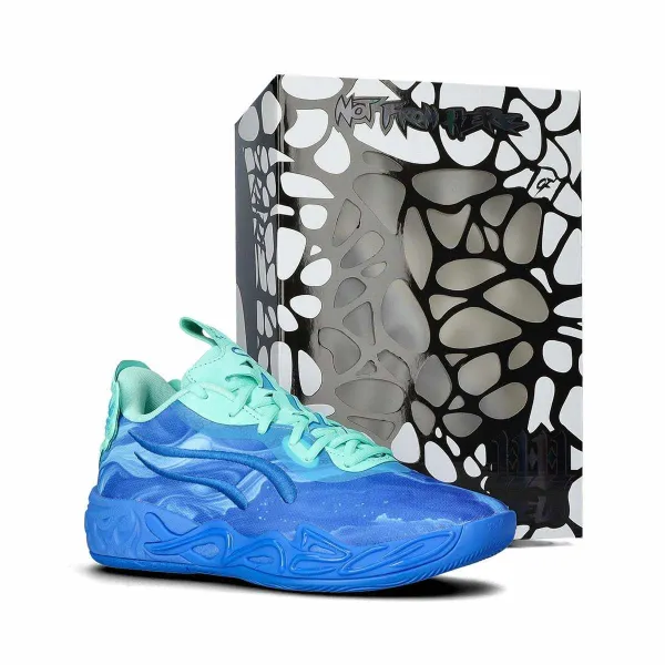 Puma MB 04 Low Junior con caja en azul