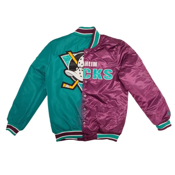 Chaqueta reversible Mighty Ducks Starter ambos lados