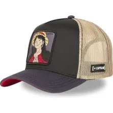 Gorra Capslab One Piece Luffy LUF trucker multicolor