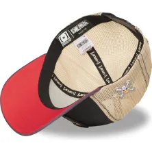 Gorra Capslab One Piece Luffy LUF trucker multicolor