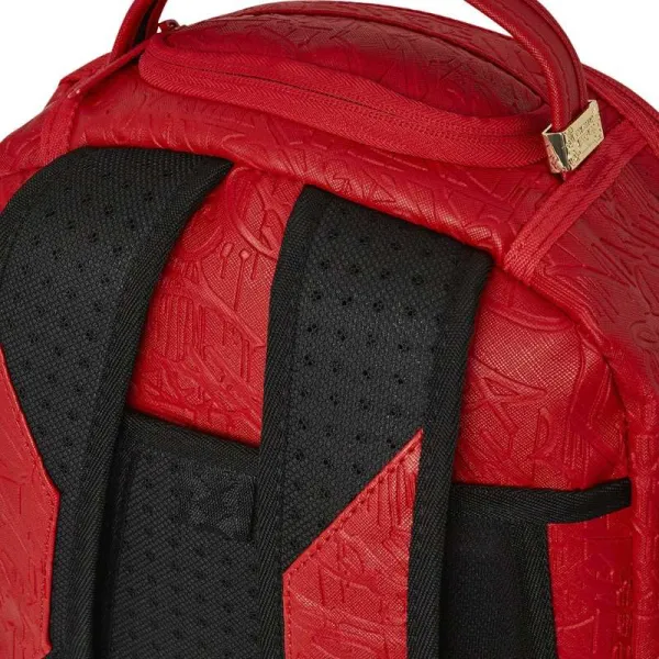 Sprayground Red Scribble detalle