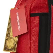 Sprayground Red Scribble billete