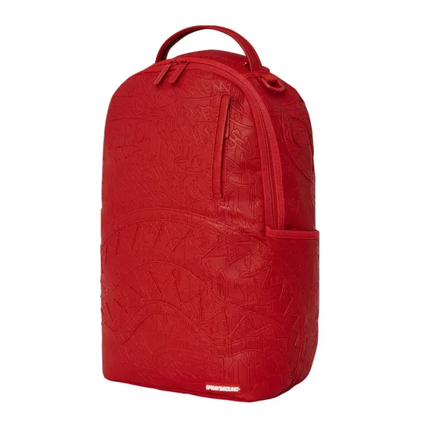 Sprayground Red Scribble lateral 2