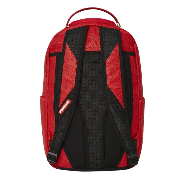 Sprayground Red Scribble posterior