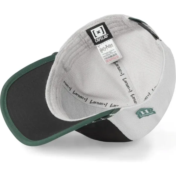 Gorra Capslab Harry Potter Slytherin Negra y Gris