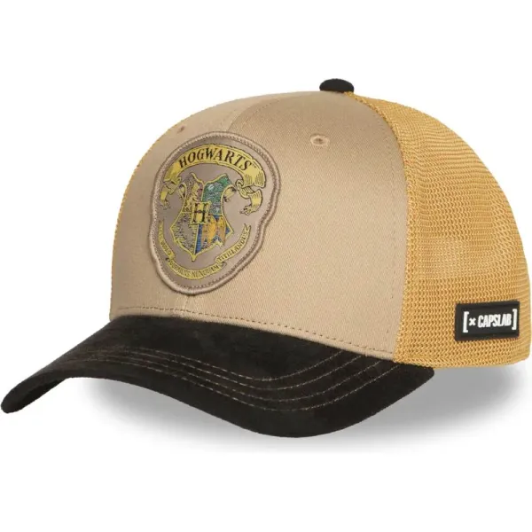 Gorra Capslab Harry Potter Hogwarts Dorada
