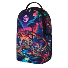 Mochila Psychedelic Forrest de Sprayground multicolor vista 2 Mochila Psychedelic Forrest de Sprayground multicolor vista 2