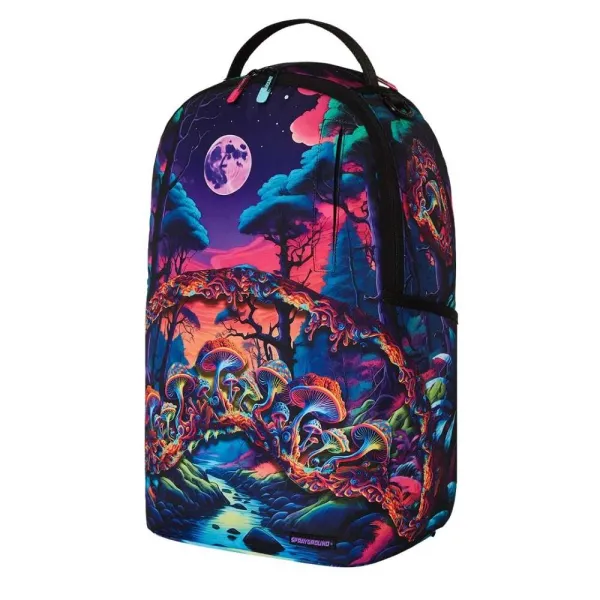 Mochila Psychedelic Forrest de Sprayground multicolor vista 2 Mochila Psychedelic Forrest de Sprayground multicolor vista 2