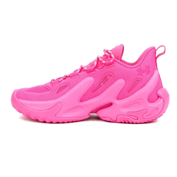 zapatillas de basket Under Armour Curry 13 rosas interior