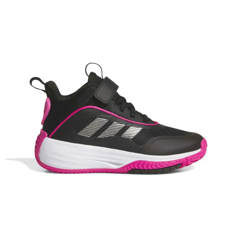 Adidas Ownthegame 3 negras y rosas principal